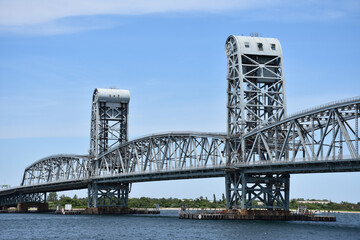 Marine Parkway-Gil Hodges Memorial Bridge (Marine Parkway Bridge) in New York, which connects the...
