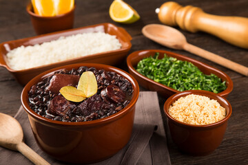 Feijoada, a typical Brazilian food