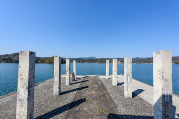 高知県は鳴無神社から見る海景色