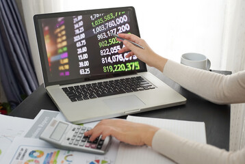 person working on a laptop