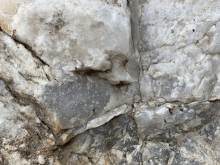 white grey dirty texture of the stone with the earth