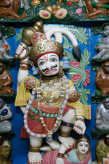 BAPS Shri Swaminarayan Mandir, Kampala. God Hanuman. Uganda. 11.12.2019