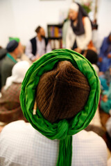 Sufi muslims in Saint-Ouen, France. 19.02.2018