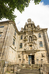 Fototapeta na wymiar Convent of santa Clara in Santiago de Compostela city, province of A Coruna, Galicia, Spain