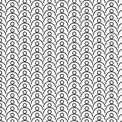 Fototapeta premium Abstract vector modern geometric pattern. Stock illustration.