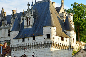 Loches; France - july 15 2020 : Porte des Cordeliers