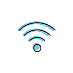 wi fi  - vector icon. signal icon