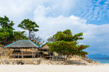 Island hoping at Coron island, Palawan, Philippines