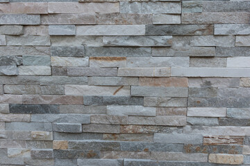 Pared con patrones de piedras naturales 2