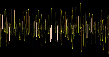 Bright light bars artistic geometric background wallpaper design