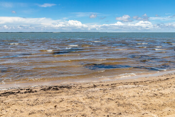 Beach in Lagoa do Patos lake
