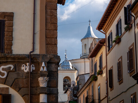scorcio della citt&agrave; di Zagarolo