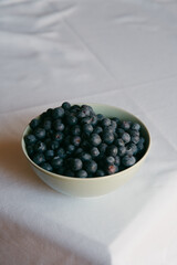 Blueberries in a bowl
