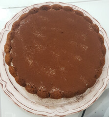 Chocolate Tiramisü Cake so delicious perfectly eating after dinner SK2