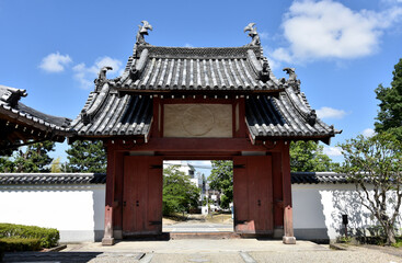 黄檗山萬福寺　総門　京都府宇治市