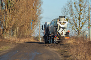 concrete truck
