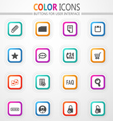 E-commerce icon set