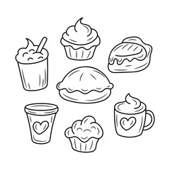 Pumpkin Spice line icon, simple spice late vector illustration 