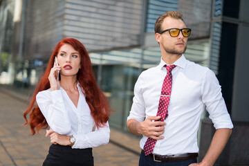 Woman talking on the phone