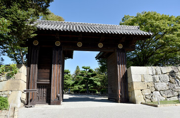 Fototapeta premium 姫路城 大手門 兵庫県姫路市
