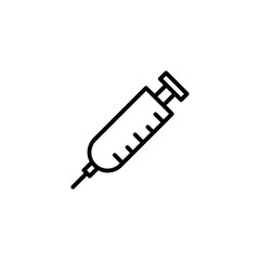 Injection icon, Injection symbol vector