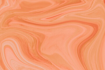 orange silk satin Ink Marble colorful abstract painting background liquid painting texture Ink, paint, abstract