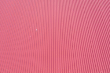 Aerial view of corrugated iron roof panels