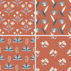 Floral patterns set