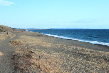 平塚市　砂浜