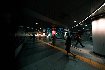 渋谷駅の地下通路