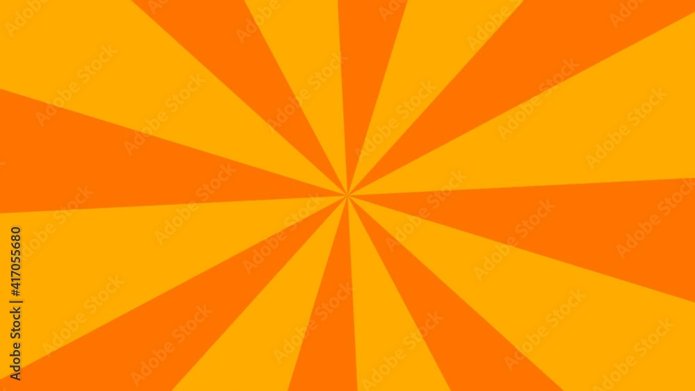 Poster abstract design of sunburst useful in motion banner design. radial pattern. 4k seamless loop video f