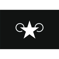 star symbol with a circle on either side