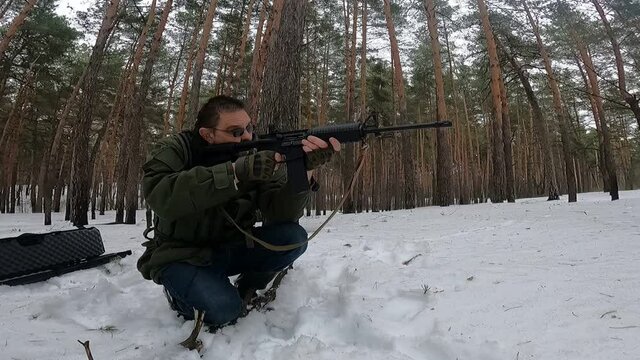Unformal shooting range near Kiev