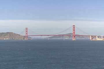San Francisco Landmark from Famous Overlook