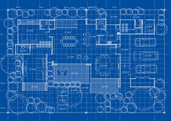 Write a blueprint architecture for building.