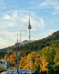 Naklejka premium tv tower