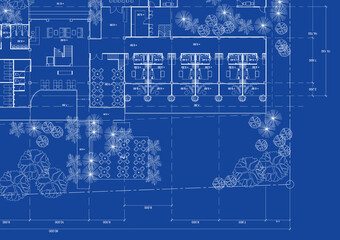 Write a blueprint architecture for building.