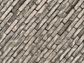 old brick wall may used as background