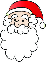vector cartoon Merry Christmas day Santa Claus