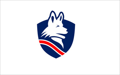 Illustration vector graphic of dog training club Logo Design template