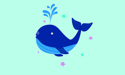 blue bird with heart