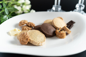 クッキーとチョコの盛り合わせ