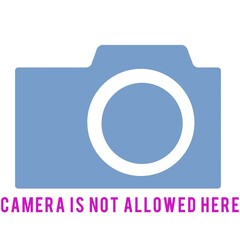 photo icon camera on white background.