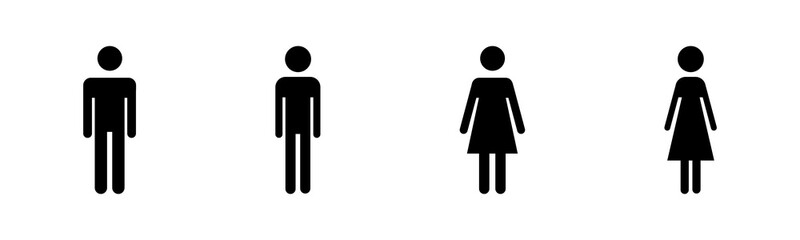 Fototapeta na wymiar Man icon vector. Toilet sign. Man restroom sign vector. Male icon