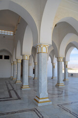 Mubarak Mosque. Modern Islamic architecture. Sharm el Sheikh, Egypt