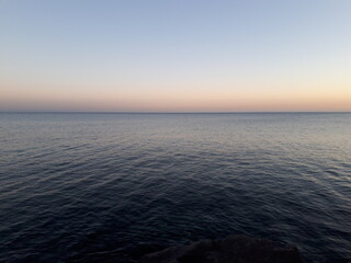Obraz premium sunset on the horizon