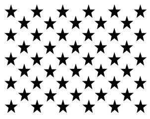 vector 50 stars