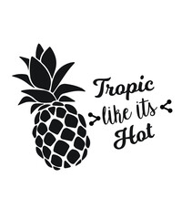 Vacation tropic summer graphic design vector for brand, company, t-shirt, business, work, fun, gifts, website in a high resolution editable printable file.