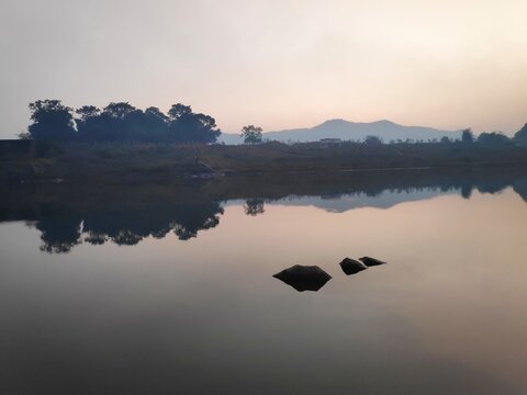 Damodar River, Ramgarh, Jharkhand, India