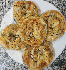 SPINACH PASTRY SO DELICIOUS PERFECTLY EATING SK22